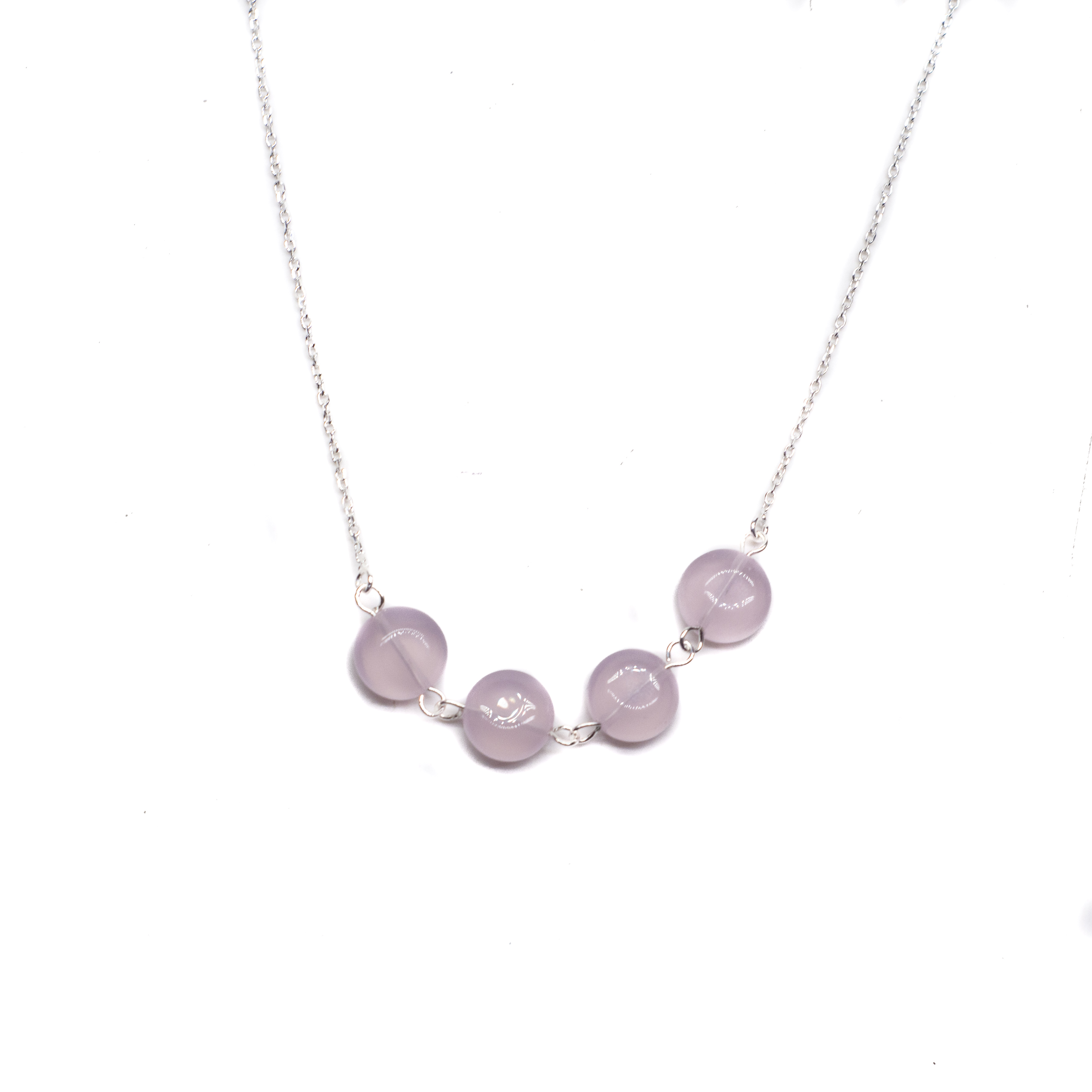 Colgante cuarzo rosa