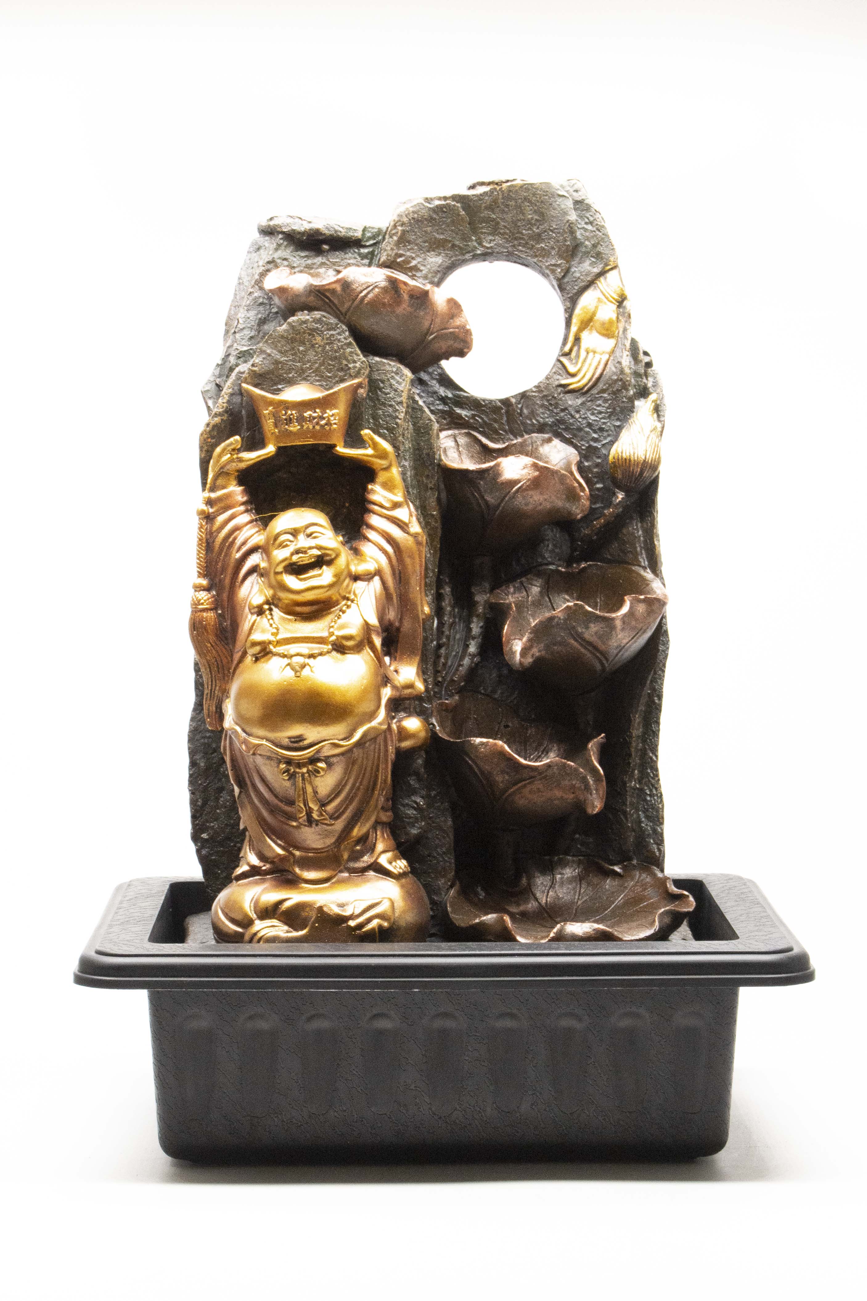 Fuente de agua monje