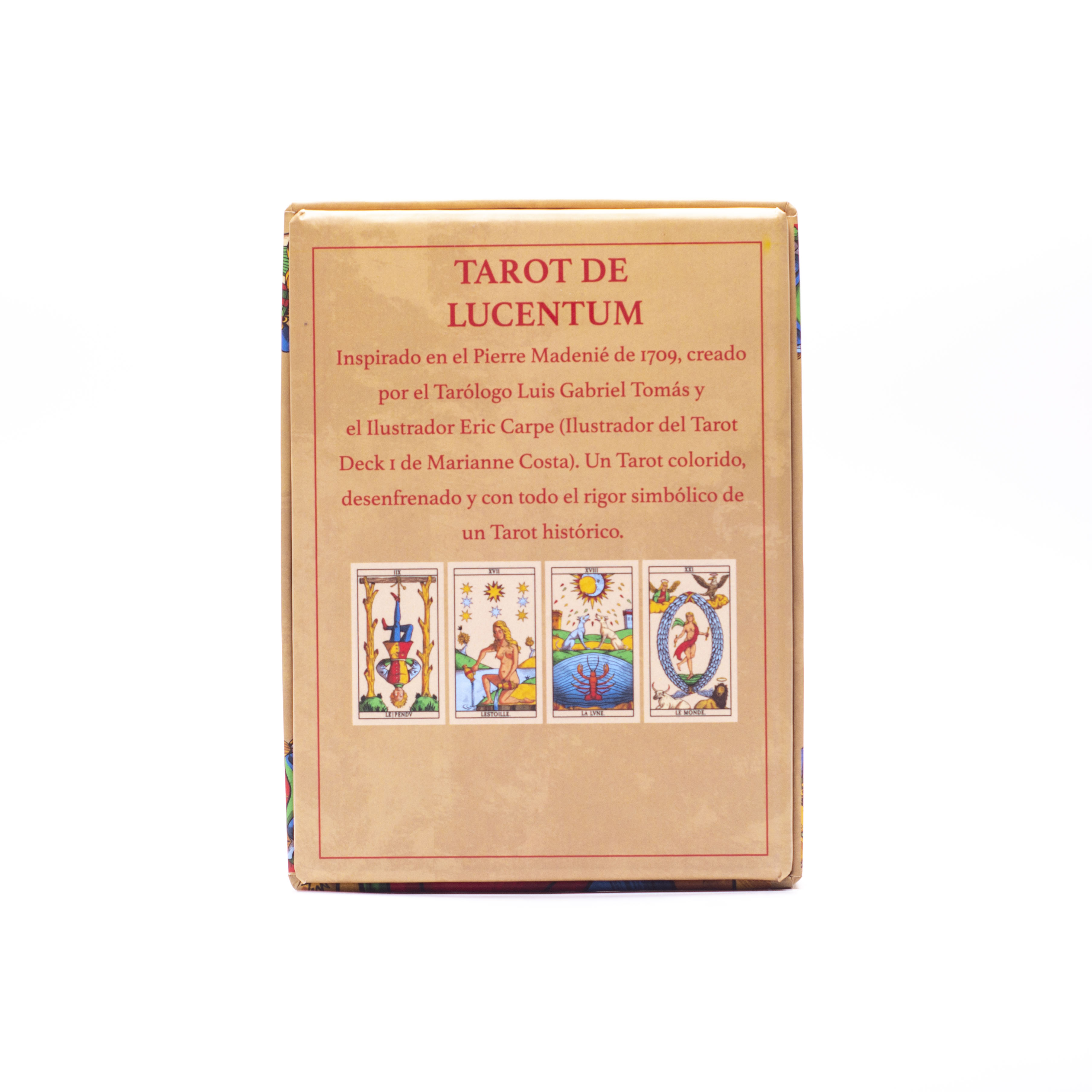 Tarot de Lucentum Reverso